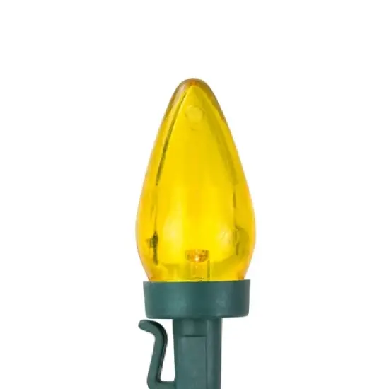 Northlight 25ct C7 LED String Lights Multi-Color - 16' Green Wire image {3}