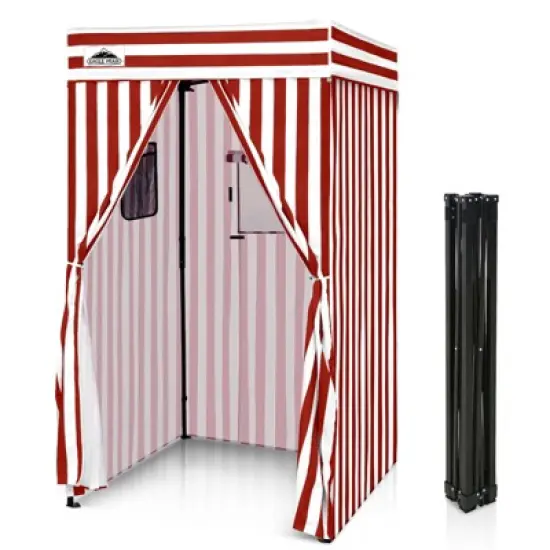 EAGLE PEAK 4x4 Pop Up Canopy, Portable Privacy Changing Room Photoshoots image {20}