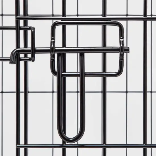 Wire Collapsible Dog Crate - Black - Boots & Barkley&trade; image {2}