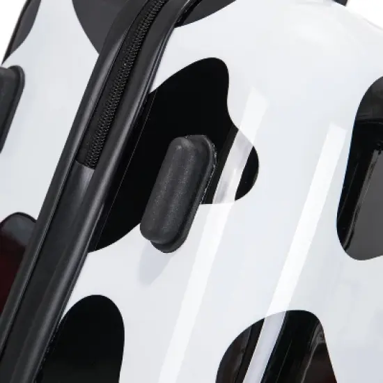 InUSA PRINTS Lightweight Hardside Medium Checked Spinner Suitcase - Cow image {10}