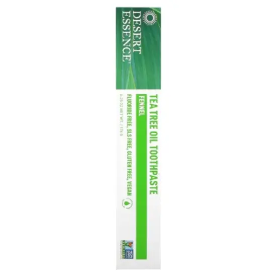 Desert Essence Fennel Tea Tree Oil Toothpaste - 6.25 oz image {2}