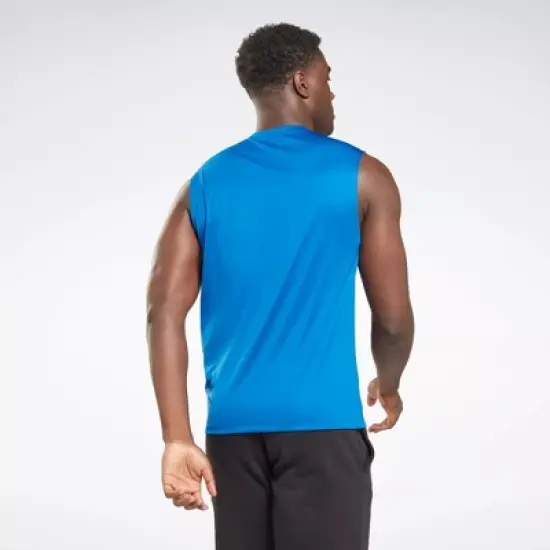 Reebok Training Sleeveless Tech T-Shirt Mens Athletic Tank Tops image {2}