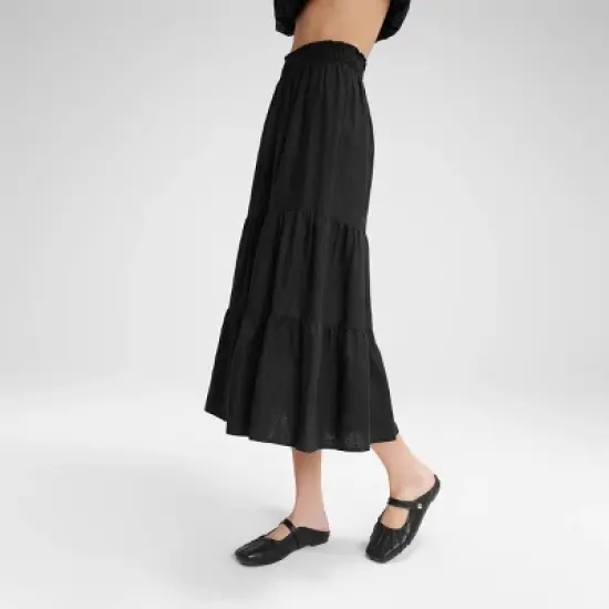 Women's Wide Shirred Waistband A-Line Skirt - Wild Fable&trade; image {2}