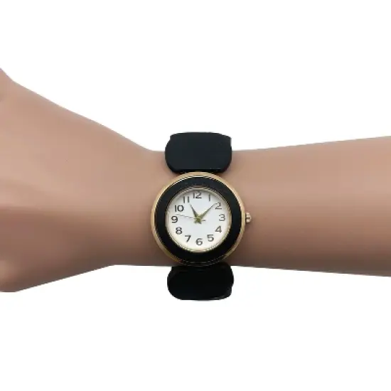 Olivia Pratt Stretch Wooden Watch image {2}