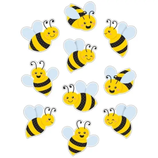 Teacher Created Resources&reg; Buzzing Bees Accents, 30 Per Pack, 3 Packs image {1}