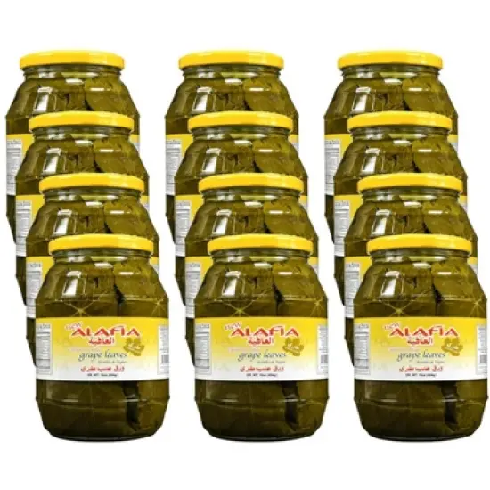 Alafia Grape Leaves - Case of 12/16 oz image {5}