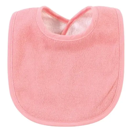 Hudson Baby Infant Girl Cotton and Polyester Bibs 10pk, Owl Always Love You, One Size image {2}