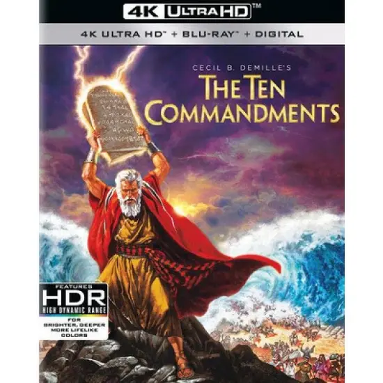 The Ten Commandments (4K/UHD)(1956) image {1}