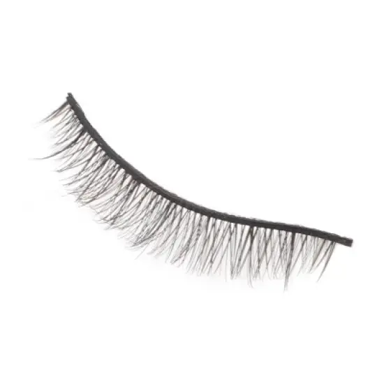 Unique Bargains Natural False Eyelashes W01 Black 5 Pair image {2}