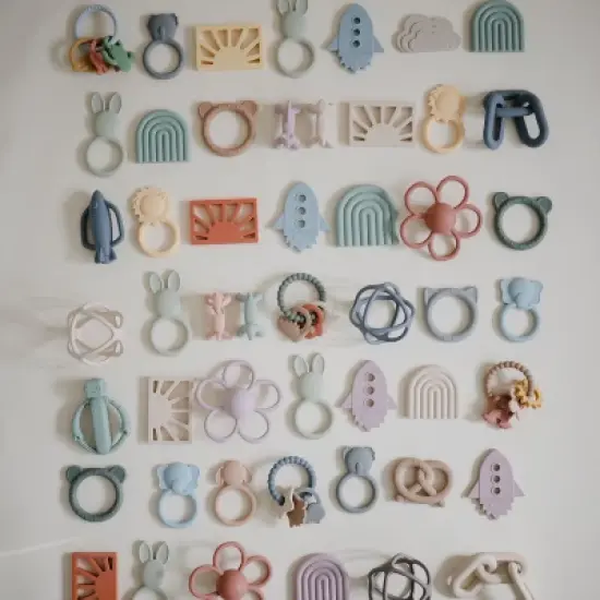 Mushie Cat Figurine Teether image {5}