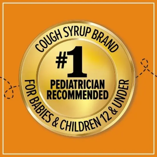 Zarbee's Baby Soothing Cough Syrup with Dark Honey - Natural Peach & Honey Flavor - 2 fl oz image {2}