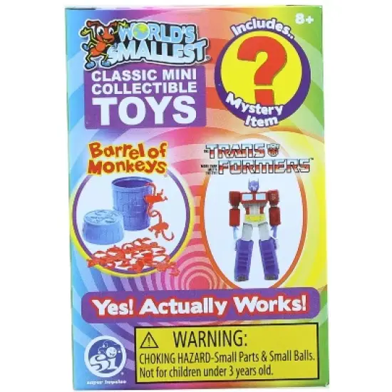 Super Impulse Worlds Smallest Classic Novelty Toy Series 4 | One Random image {1}