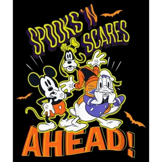Boy's Mickey & Friends Spooks and Scares Ahead T-Shirt image {1}