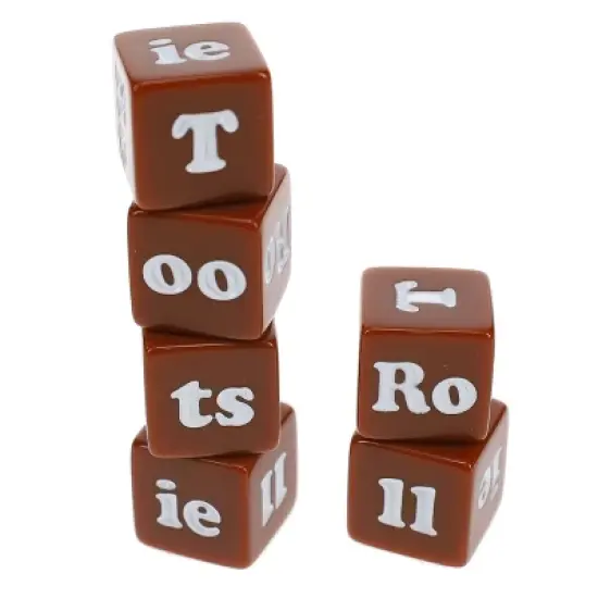 TDC Games Tootsie Roll Dice Game for Family Game Night, Family Games, Travel Games, Camping Games, Funny Games, Adult Games for Parties, Games for image {5}