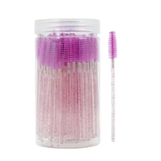 Unique Bargains Portable Eyelash Brush 100 Pcs image {11}