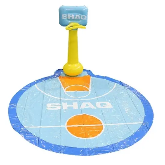 SHAQ Basketball Sprinkler Mat Splash Pad for Kids image {3}