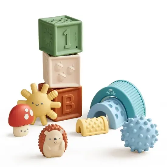 Itzy Ritzy Blocks Stacking Toy - 10pc image {6}