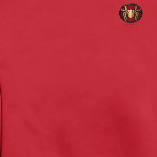 Men's Marvel Spider-Man: No Way Home Gold Spider Pocket Logo Sweatshirt image {1}