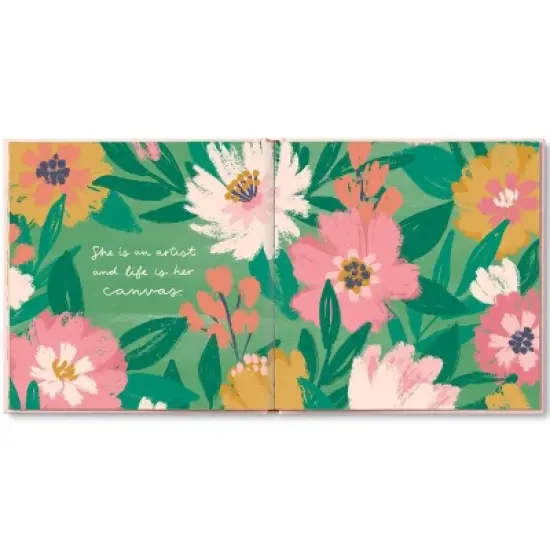 Green Inspired She Inspires Gift Book: Inspirational Hardcover for Adults, Gifts for Her, Teacher Appreciation, 64 Pages image {4}