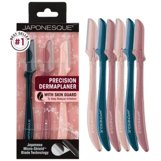 JAPONESQUE Dermaplaner Facial Razors - 6ct image {10}