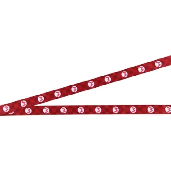 Super Mario Star and Mario Logo Reversible Breakaway Keychain Lanyard ID Holder image {3}