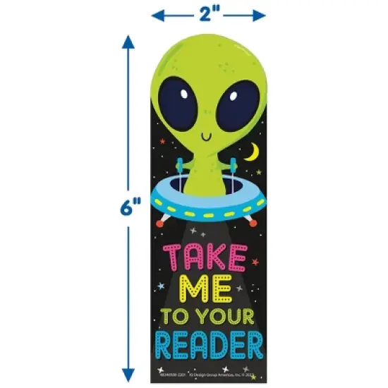 Eureka&reg; Take Me To Your Reader Green Apple Scented Bookmarks, 24 Per Pack, 3 Packs image {2}