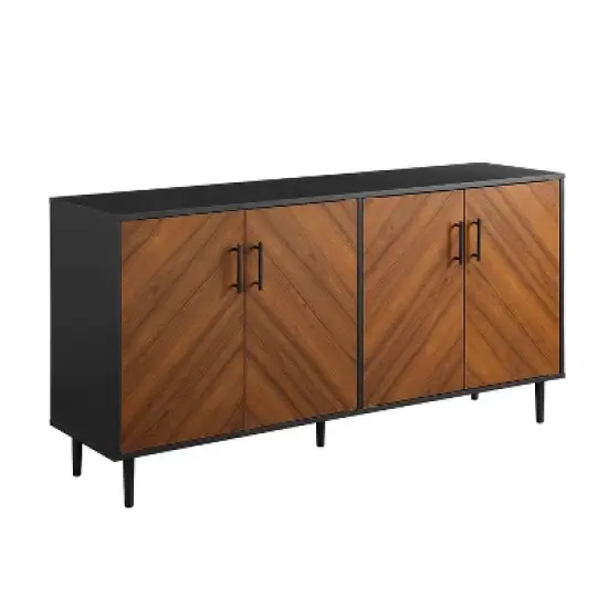 Angelo Modern Bookmatch 4 Door Sideboard - Saracina Home image {23}