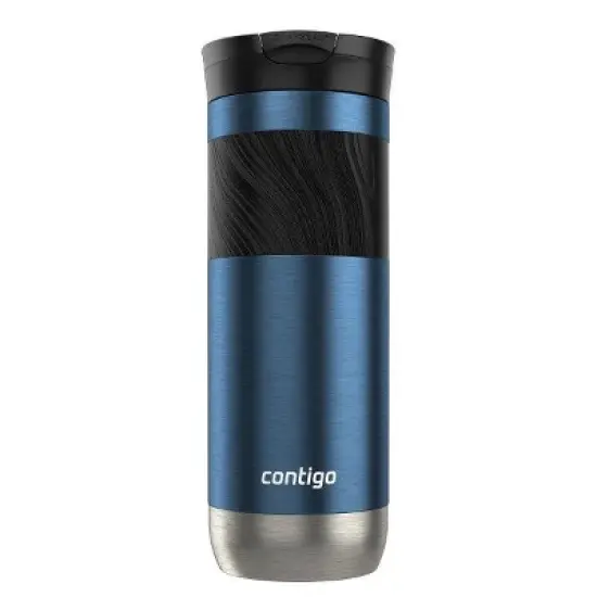 Contigo SNAPSEAL Insulated Stainless Steel Travel Mug with Grip, 20 Ounce image {5}