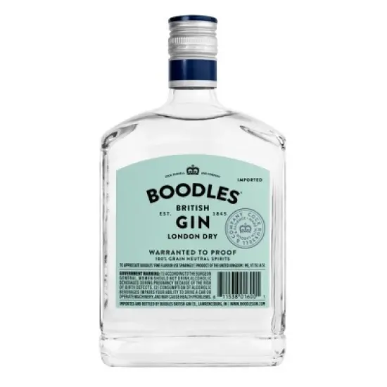 Boodles Gin - 750ml Bottle image {1}