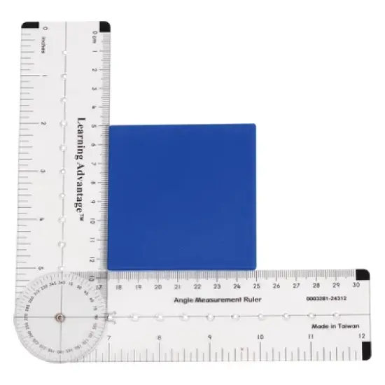 Learning Advantage Angle Measurement Ruler, Pack of 6 image {2}