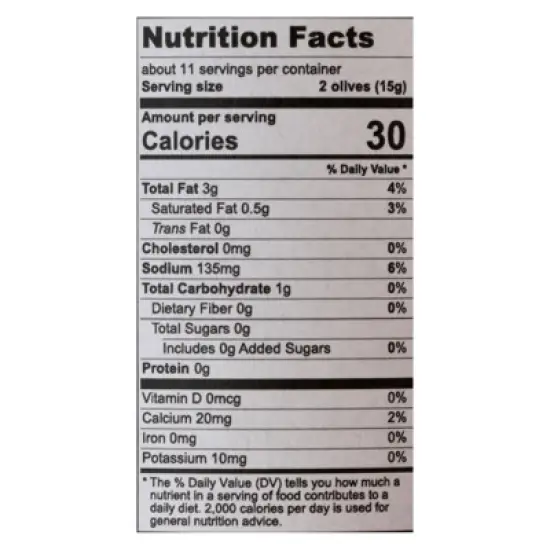Divina Frescatrano Olives - Case of 6/6 oz image {5}