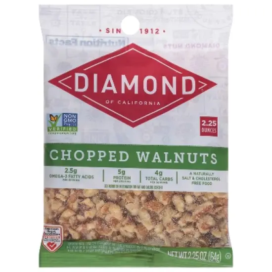 Diamond Walnuts Chopped  - 2.25oz image {3}