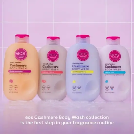 eos Mini Body Wash - Travel Size - Vanilla Cashmere - 2.5 fl oz image {7}