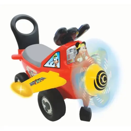 Disney Kiddieland Mickey Plane Ride-On image {1}