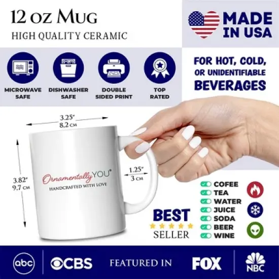 Mom Affirmations Mug, Mother Gift (Non-Custom Only)| OrnamentallyYou image {1}
