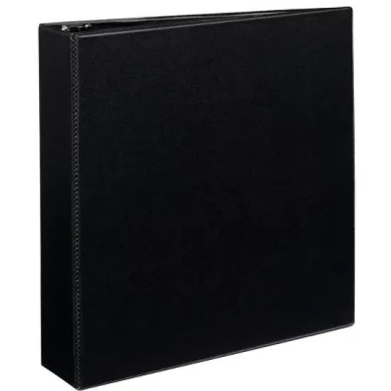 Avery Durable 3 Ring Binder, 2" Slant Rings, 1 Black Binder (27550) image {8}