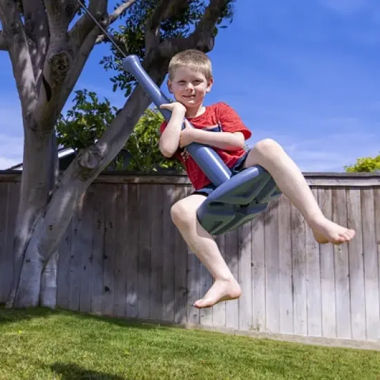 GoSports Free Flight Modern Kid Tree Swing with Rope and Carabiner image {1}