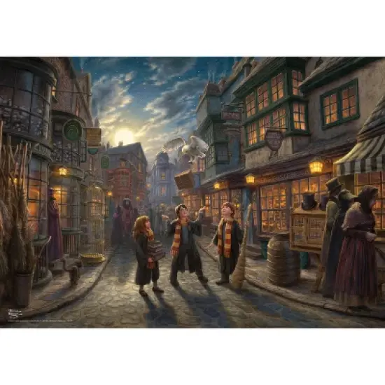 Buffalo Games Impulse Harry Potter Diagon Alley Jigsaw Puzzle - 1000pc: Fantasy Theme, Cardstock Paper Material image {3}
