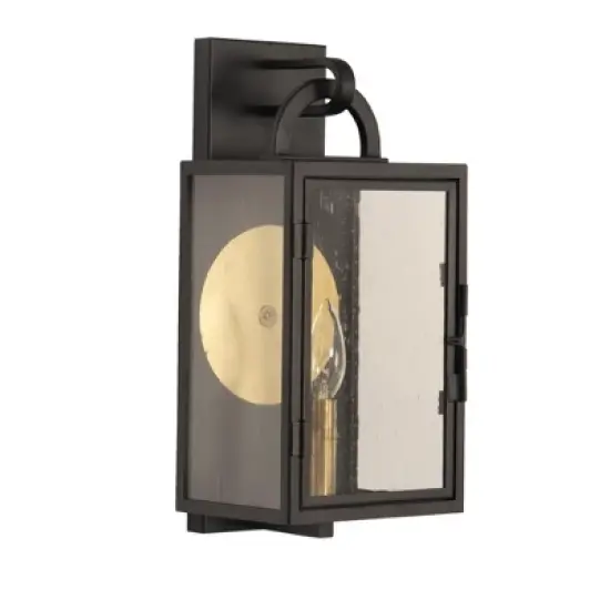 Craftmade Lighting Wolford 1 - Light Wall Light in  Textured Black image {2}