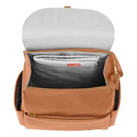 Skip Hop Greenwich Vari Diaper Bag Backpack - Toffee image {10}