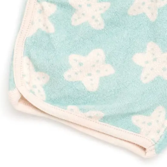 Disney Minnie Mouse Little Mermaid Girls Tank Top Dolphin Active Shorts and Hat 3 Piece Newborn to Infant image {6}