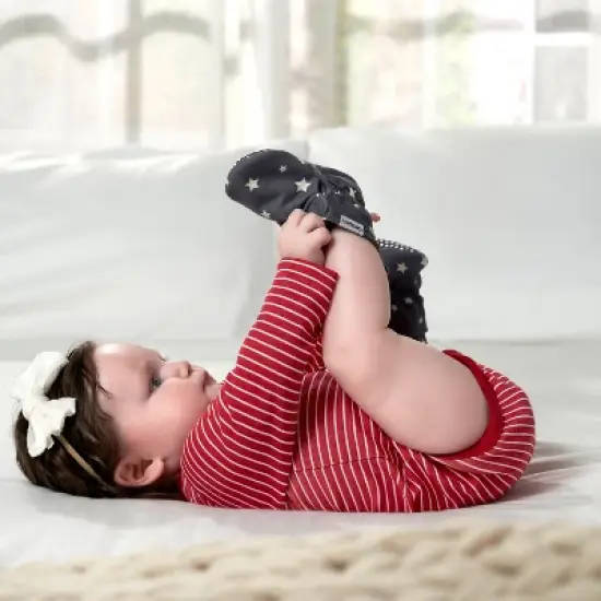 Gerber Baby Neutral Long Sleeve Onesies&reg; Bodysuits, 6-Pack, Deer image {8}