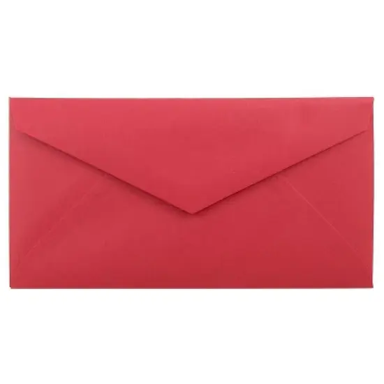 JAM Paper Brite Hue Monarch Envelopes, 3.875" x 7.5", 50 per pack image {3}