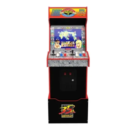 Arcade1Up Street Fighter II Champion Turbo Legacy Home Arcade image {3}