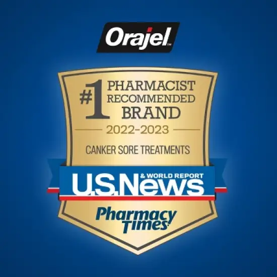 Orajel 3x Medicated Mouth Sores Gel - 0.42oz image {3}