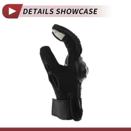 Unique Bargains Motorcycle Touchscreen Driving Gloves 1 Pair image {2}
