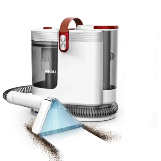 WHALL Portable Carpet Cleaner on Upholstery for Pet Stains image {5}