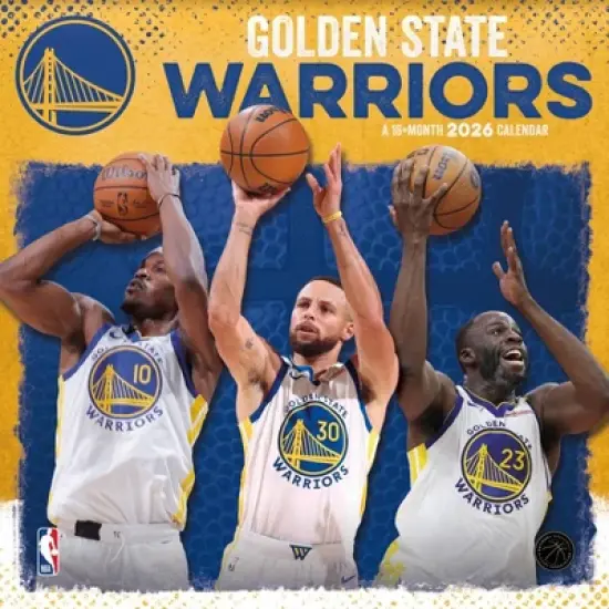 Golden State Warriors 2026 Golden State Warriors 12"x12" Wall Calendar image {7}