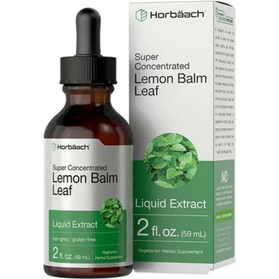 Horbaach Lemon Balm Leaf Liquid Extract | 2 fl oz image {2}
