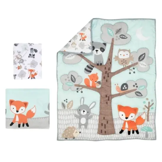 Bedtime Originals Woodland Friends Crib Bedding Set - 3pc image {10}